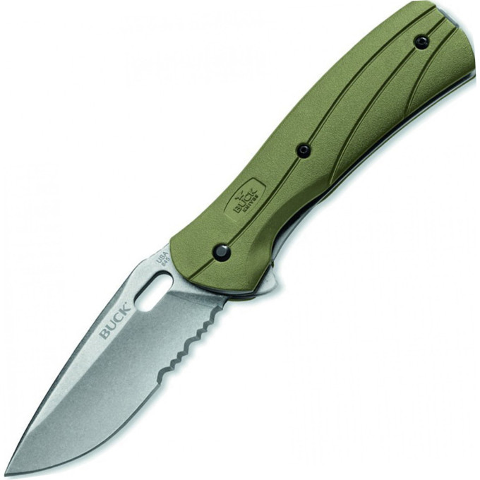 Нож BUCK 0845ODS VANTAGE FORCE, MARINE OD GREEN - SELECT B0845ODS